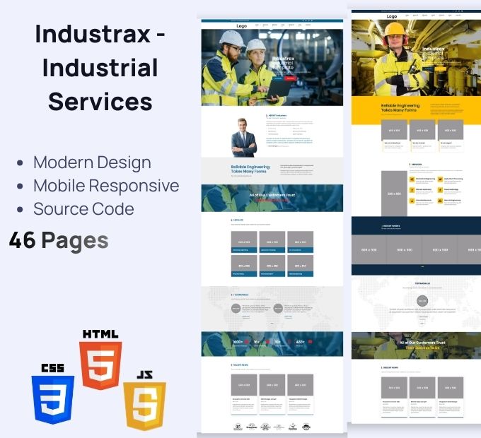 Industrax – Industrial Services Premium HTML