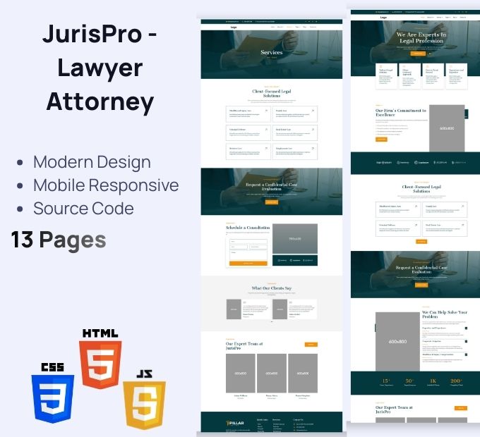 JurisPro – Lawyer & Attorney Premium HTML